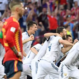 https://yellowdanfo.com.ng/Ramos look on as Russian Celebrates