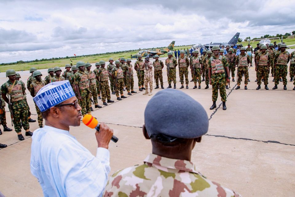 President Buhari ask Military to be ruthless against bandits