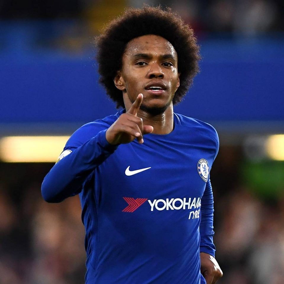 Ex-Chelsea Star Willian To Earn £220k-Per-Week At Arsenal - Reports