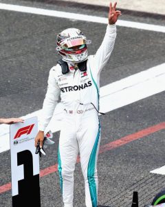 Lewis Hamilton takes pole at Belgian Grand Prix