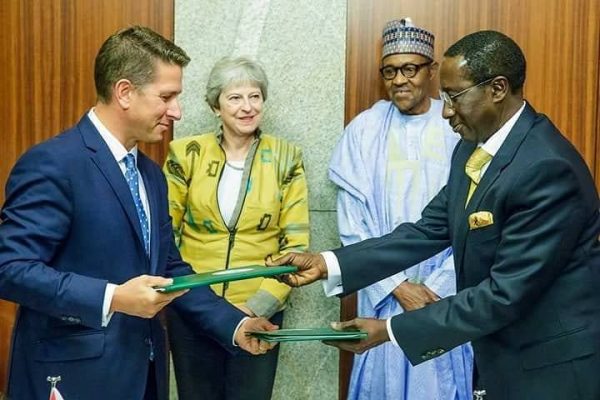 Nigeria and UK sign trade and security agreements 