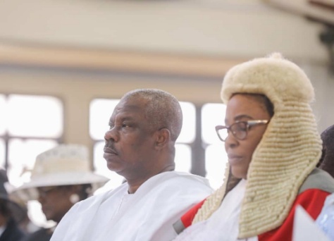 Governor Amosun Swears in new Chief Judge