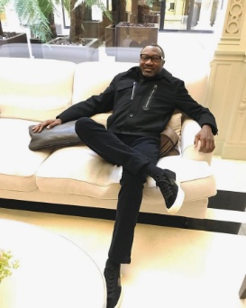 Lovely Day in Paris away from the Lagos Storm- Otedola