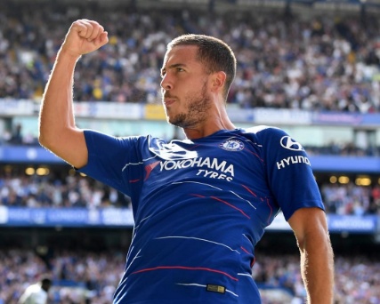 Hazard scores a hat-trick as Chelsea beat Cardiff 4-1