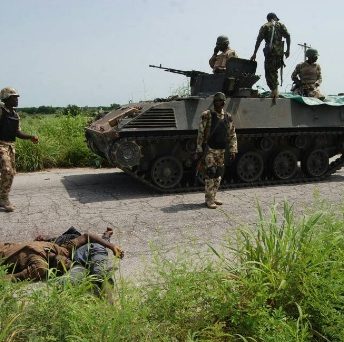 Troops neutralized five Boko Haram terrorists recovers weapons