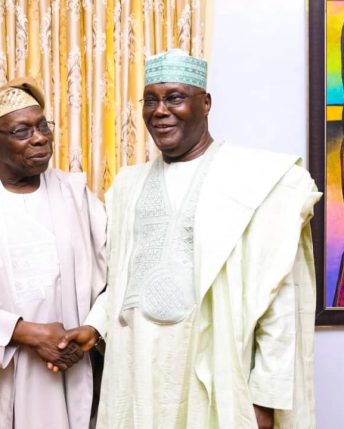 Breaking: Olusegun Obasanjo backs Atiku's Presidential Bid