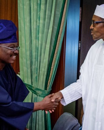  APC Governors hold a closed-door meeting with Buhari