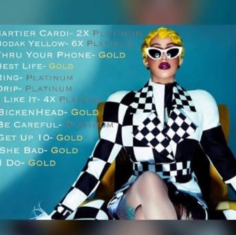 Cardib received the best news on her 26th birthday