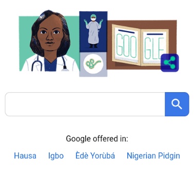 Ebola: Google honours Nigerian Physician late Dr Adadevoh