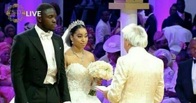 See Photos from Sharon Oyakhilome and Philip Frimpong wedding 