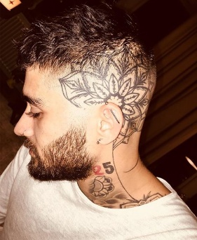 PHOTO: Zayn Malik shows off yet another head tattoo