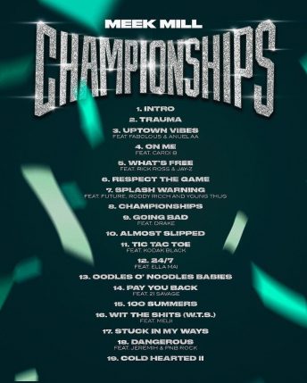 JayZ shade Kanye again, in Meek Mill's Championship Album