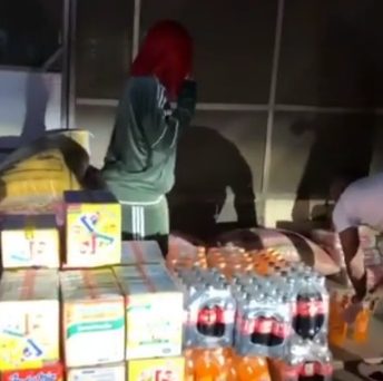 Blac Chyna visits orphanage home in Lagos