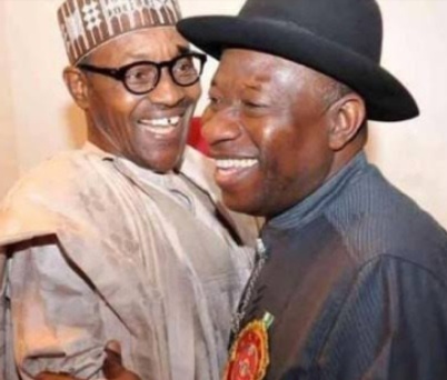 Buhari celebrates Ex-President Jonathan On His 62nd Birthday