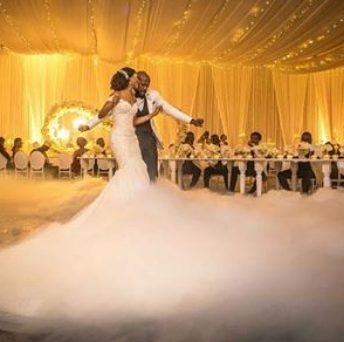 Banky and Adesua Wellington celebrate their first wedding anniversary