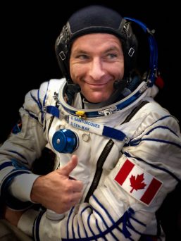 Space trip: Prime Minister Trudeau praised Davis Saint-Jacques