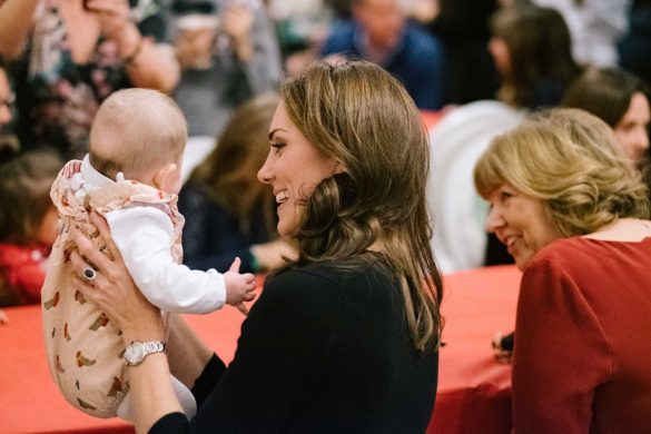 Duke and Duchess of Cambridge  Kate Middleton host Christmas Party at Kensington Palace