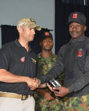 Counter Insurgency training: CAS Abubakar laud graduands