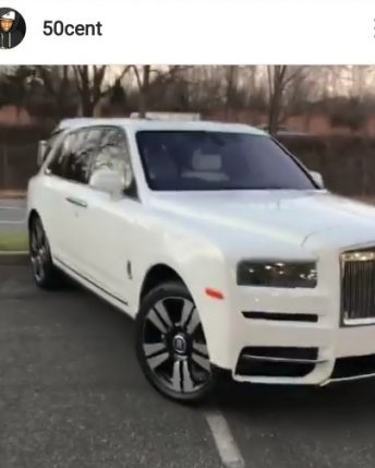 Curtis Jackson "50cent" buys Rolls Royce of $440,840 for son, Sire