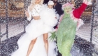 Khloe and True looking lovely in Kardashian family Christmas photos