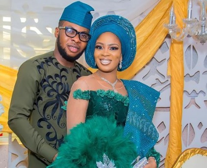 See more photos from the traditional marriage of Bidemi Kosoko