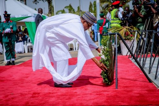 Remembrance Day: Buhari, Osinbajo, Saraki others lay wreaths