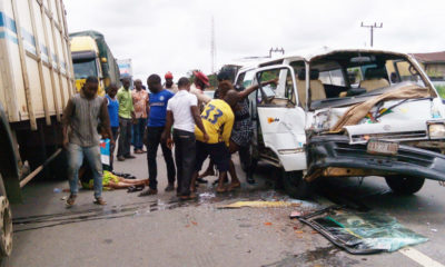 TRACE: Truck crushes mother, child, one other to death in Ogun