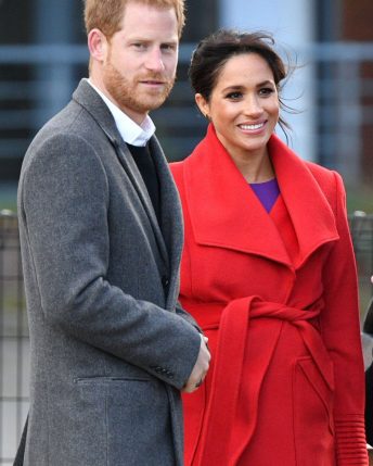 Duchess of Sussex Meghan reveals she is due in April 