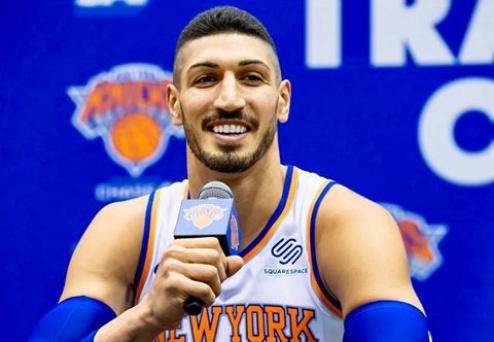New York Knicks' Enes Kanter to skip London trip over death threats