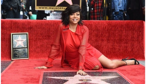 Taraji Henson honoured with a star on the Hollywood Walk-Of-Fame