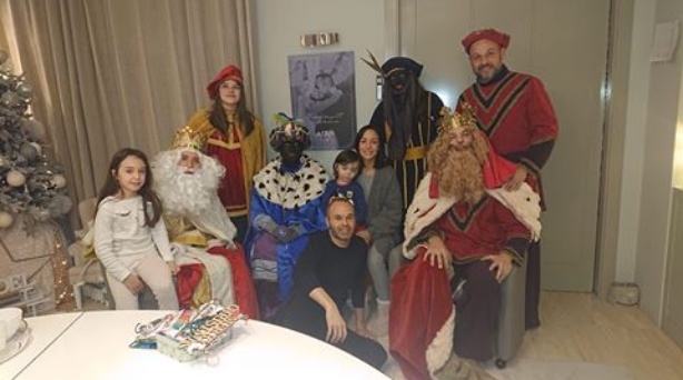 Andres Iniesta is being called racist for this blackface photo