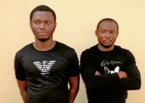 EFCC Arraigns one Madu and Darlington Nwali for Internet Fraud