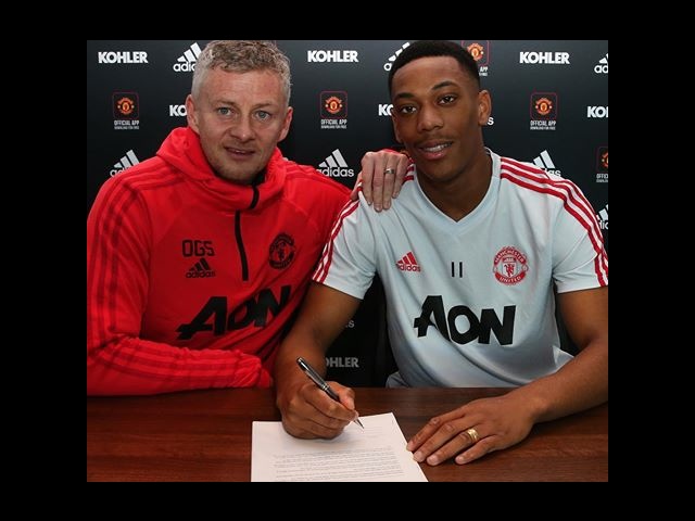 Anthony Martial signs a new £250,000-a-week contract with United