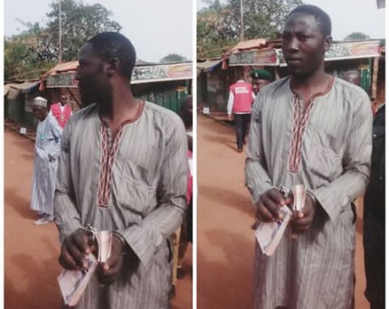 Breaking: EFCC arrests one Abdulkareem for vote buying in Ilorin