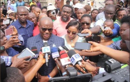 Gov Wike confident of victory as he casts his vote in Obio Akpor