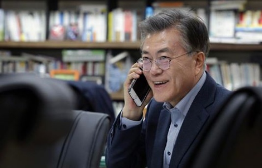 Korean President, Moon Jae-in congratulates Buhari on his re-election