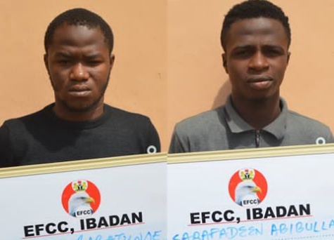 Tijani Babatunde, Abibullahi bag 4 months for Internet fraud
