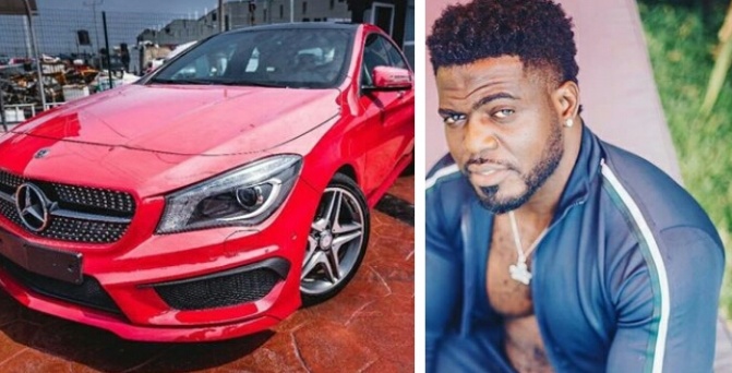 Davido gifts his childhood friend Lati Abiola with a brand new Benz!