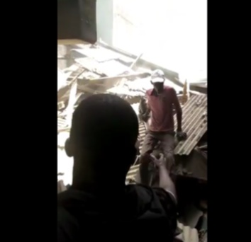 Breaking: Another building collapses in Oke Arin area of Lagos Island