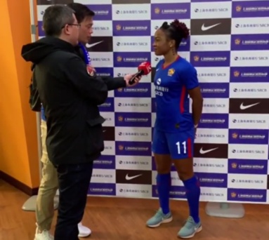 Ordega Francisca officially signs for Shanghai Shengli