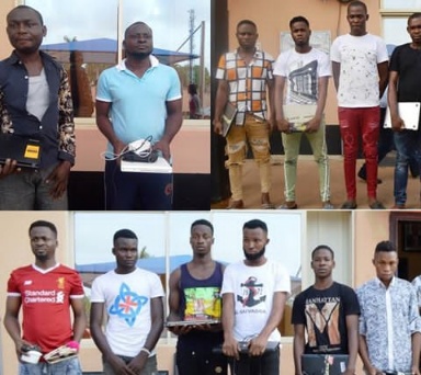 EFCC arrests 11 suspected Yahoo-Yahoo boys in Ibadan