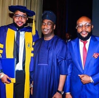 E-money receives Honorary Doctorate Degree from UNILAG