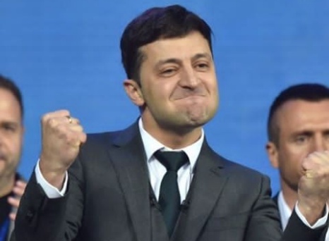 Comedian Volodymyr Zelensky wins Presidential election in Ukraine