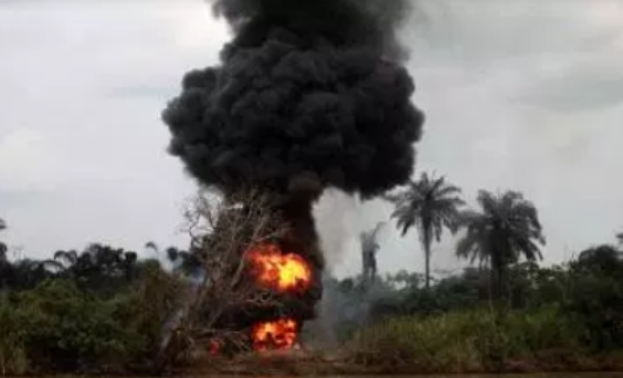 Breaking: Five oil wells on fire in Ajegunle-Ikorigho Ondo State