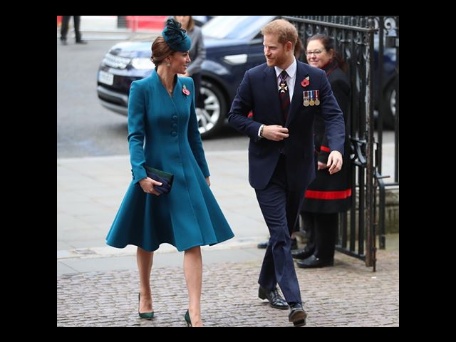 Kate, Prince Harry attend ANZAC service amidst all the rumour
