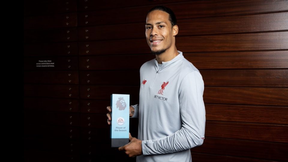 Liverpool's Virgil Van Dijk wins EPL Player of the Year award