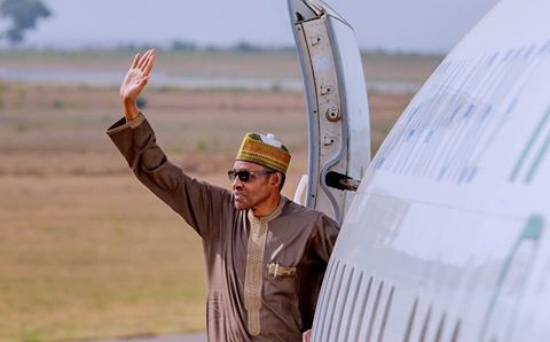 Buhari departs Abuja for Lesser Hajj in Saudi Arabia