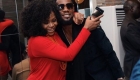 Patoranking and the beautiful Omawumi Megbele