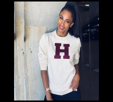 Ciara announces her admission into Harvard Business School