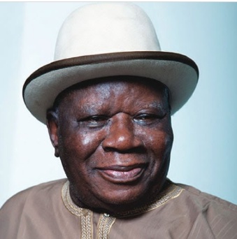 Buhari felicitates with Chief Edwin Clark at 92